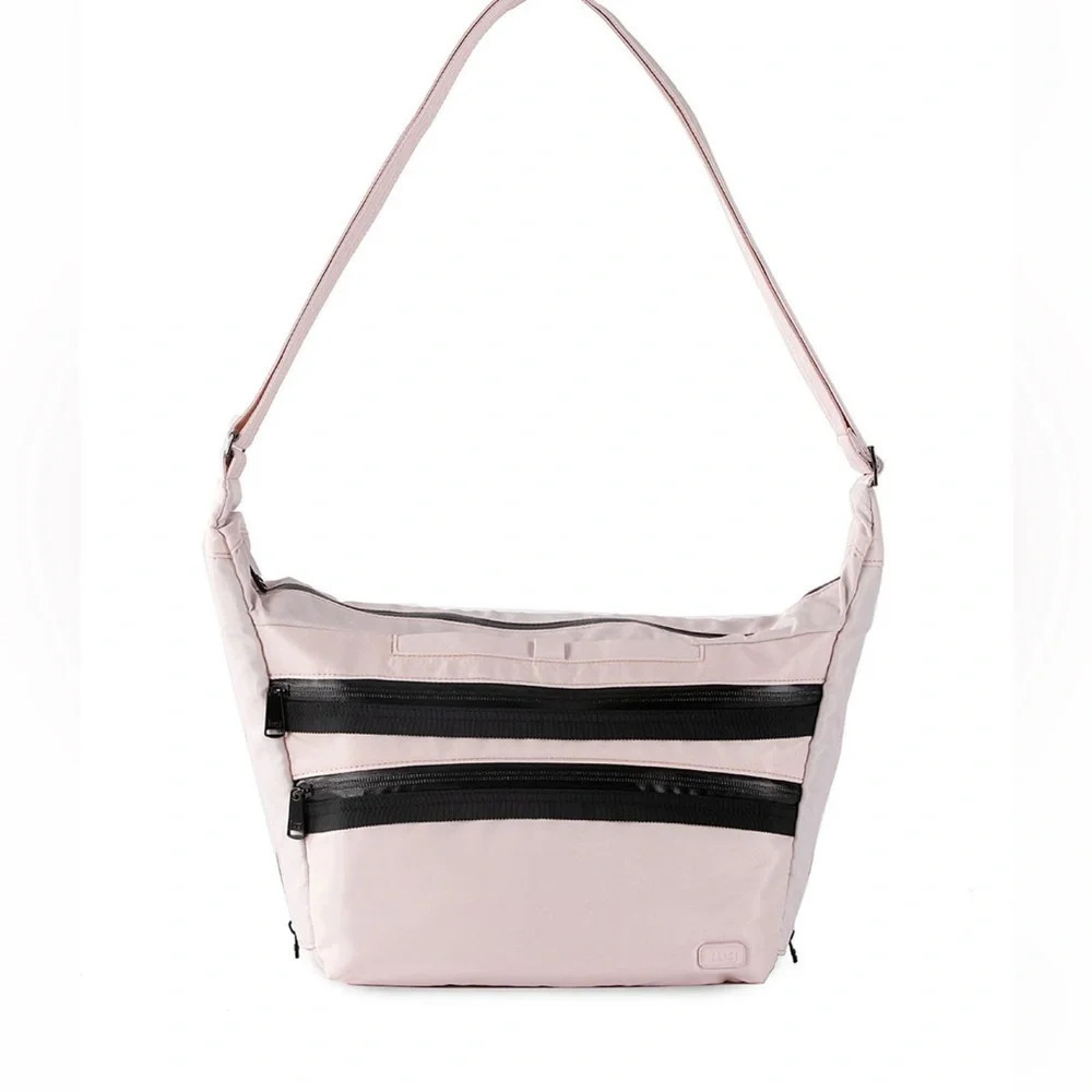 NWT Lug pink trooper convertible travel crossbody bag